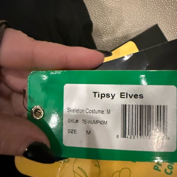 NWT - Tipsy Elves Skeleton Costume - Picture 7 of 8